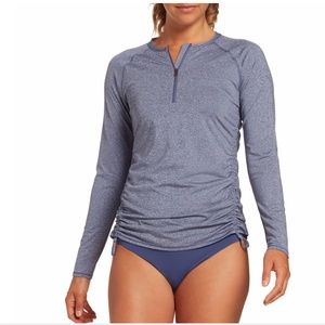 CALIA by Carrie Underwood Zip Up LS Rash Guard